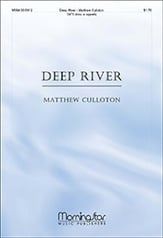 Deep River SATB choral sheet music cover